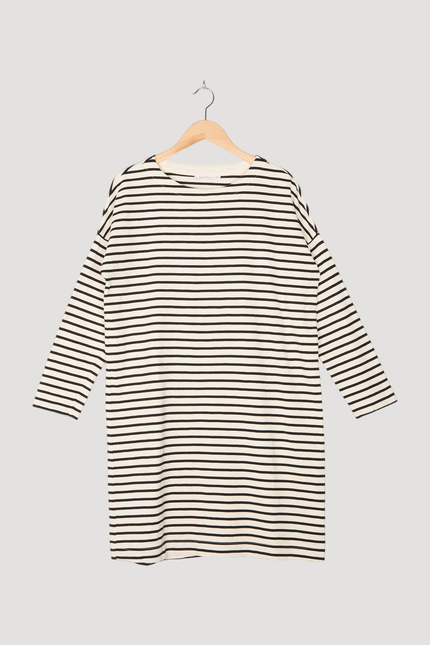 Secondhand Heavy Slub Jerseykleid Streifen 