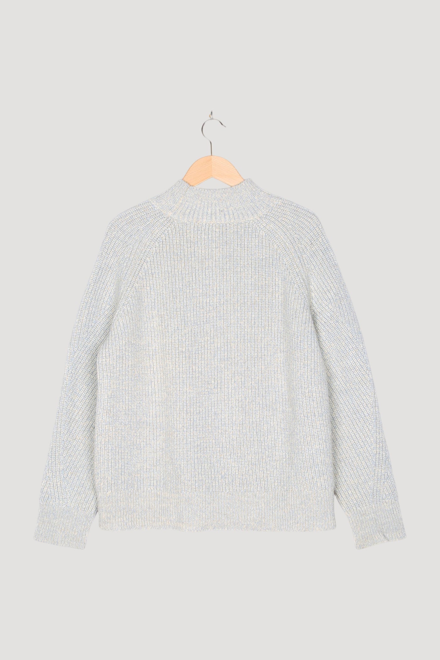 Secondhand Mongolenmerino-Pullover aus reiner Schurwolle