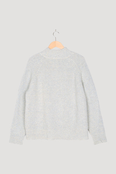 Secondhand Mongolenmerino-Pullover aus reiner Schurwolle