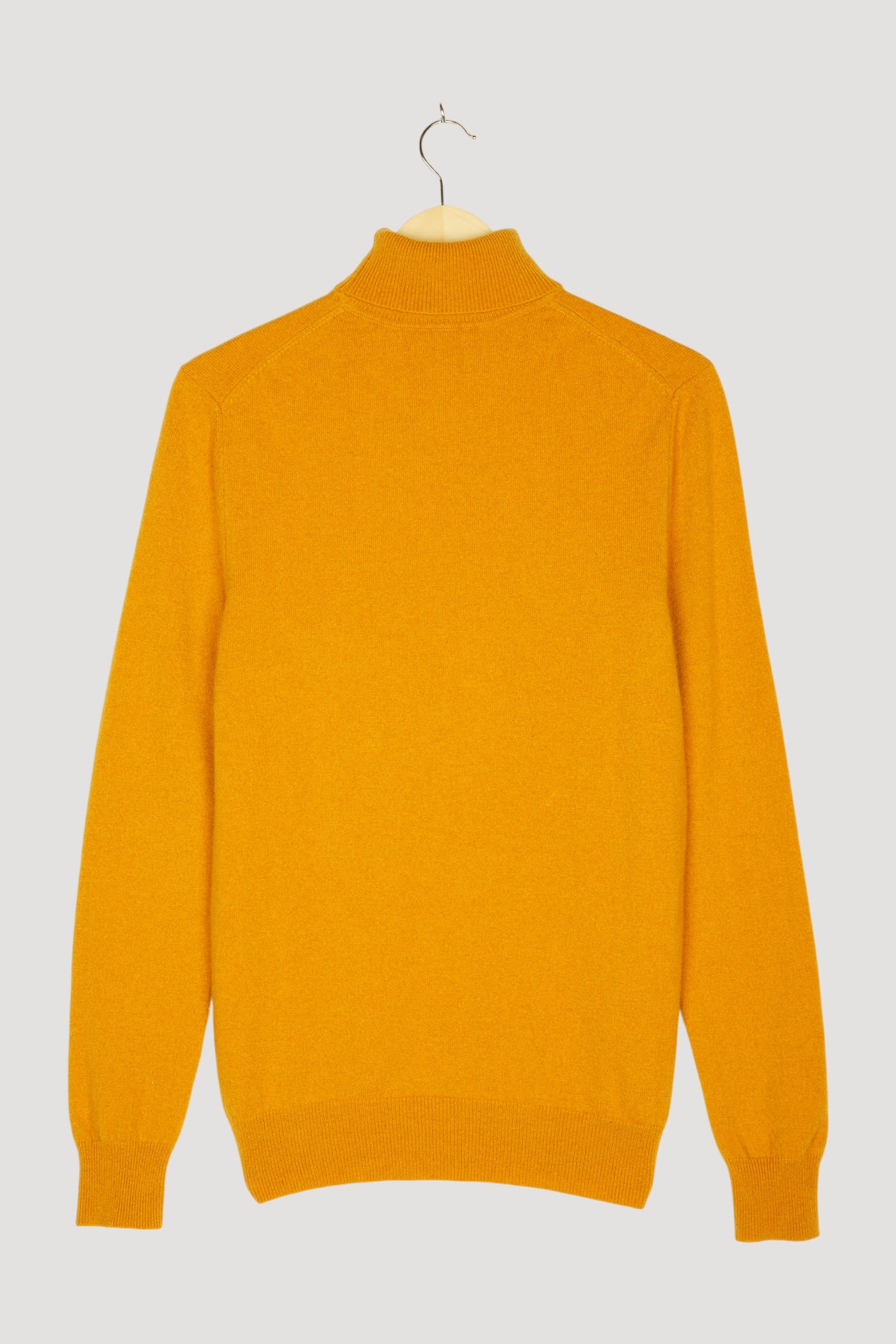 Secondhand Rollkragen-Pullover aus Schurwolle mit Kaschmir