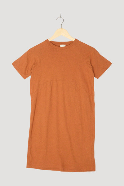 Secondhand Shirt-Kleid BetterRecycling aus reiner Bio-Baumwolle