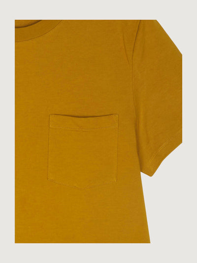 Secondhand Kurzarm-Sweatshirt aus Bio-Baumwolle mit Kapok