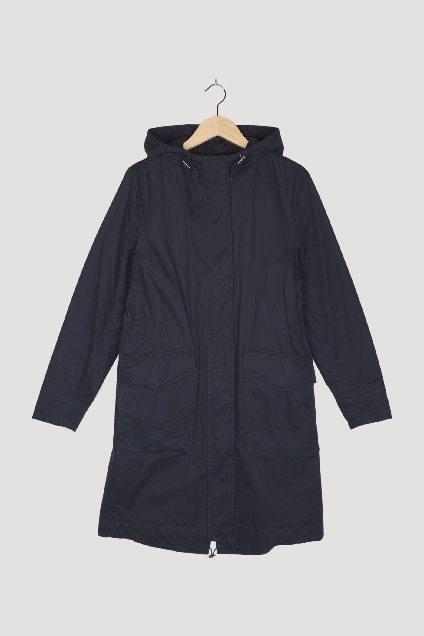 Secondhand Parka aus reiner Bio-Baumwolle