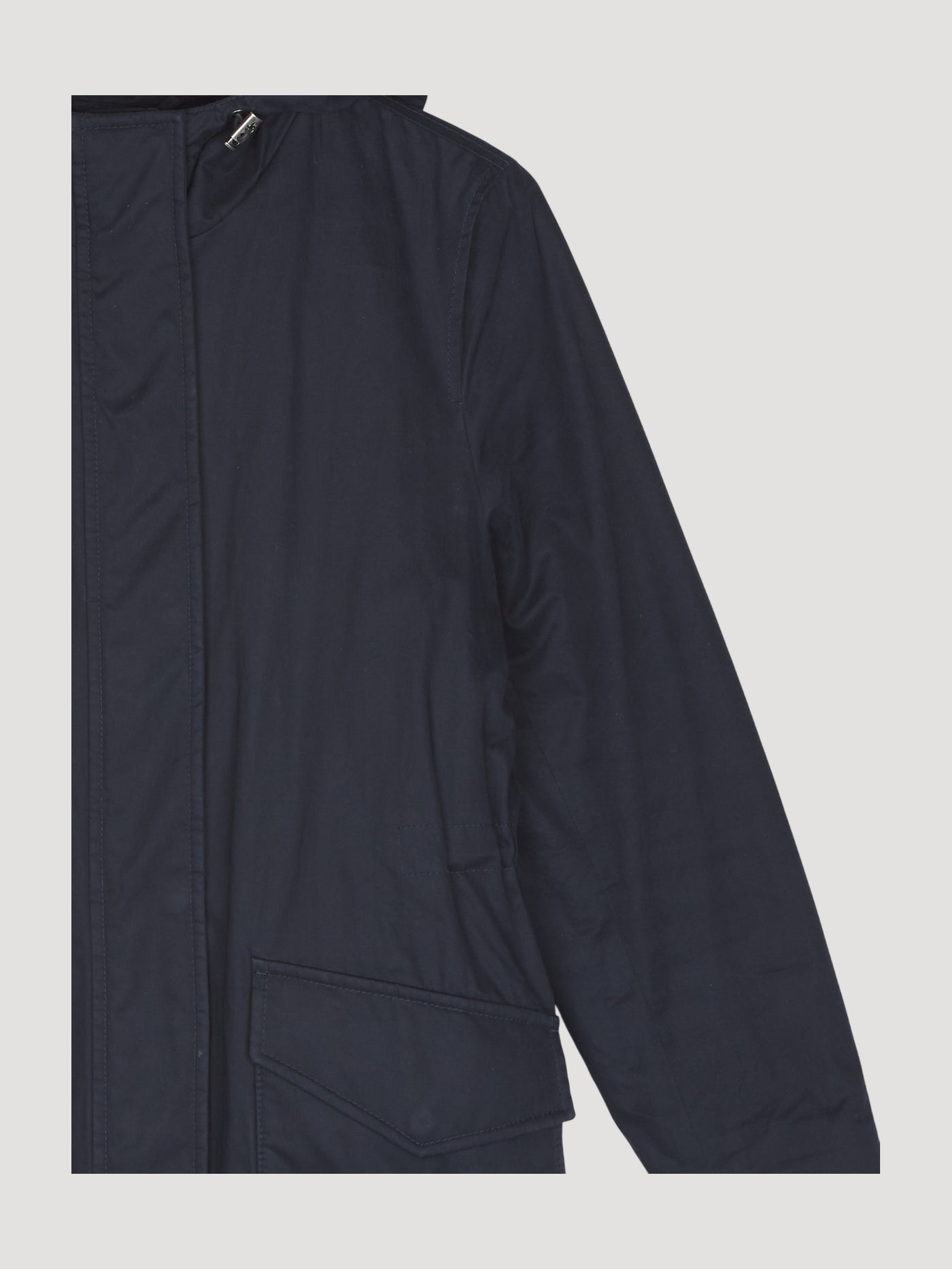 Secondhand Parka aus reiner Bio-Baumwolle