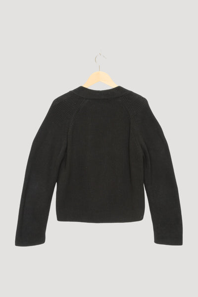 Secondhand Strickjacke aus reiner Bio-Baumwolle