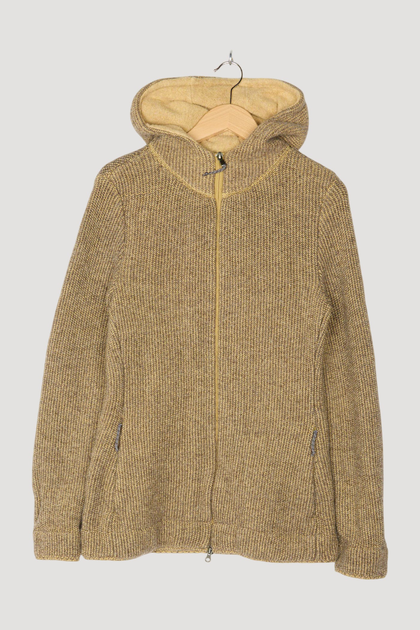 Secondhand Strickjacke aus Rhönwolle mit Bio-Baumwolle