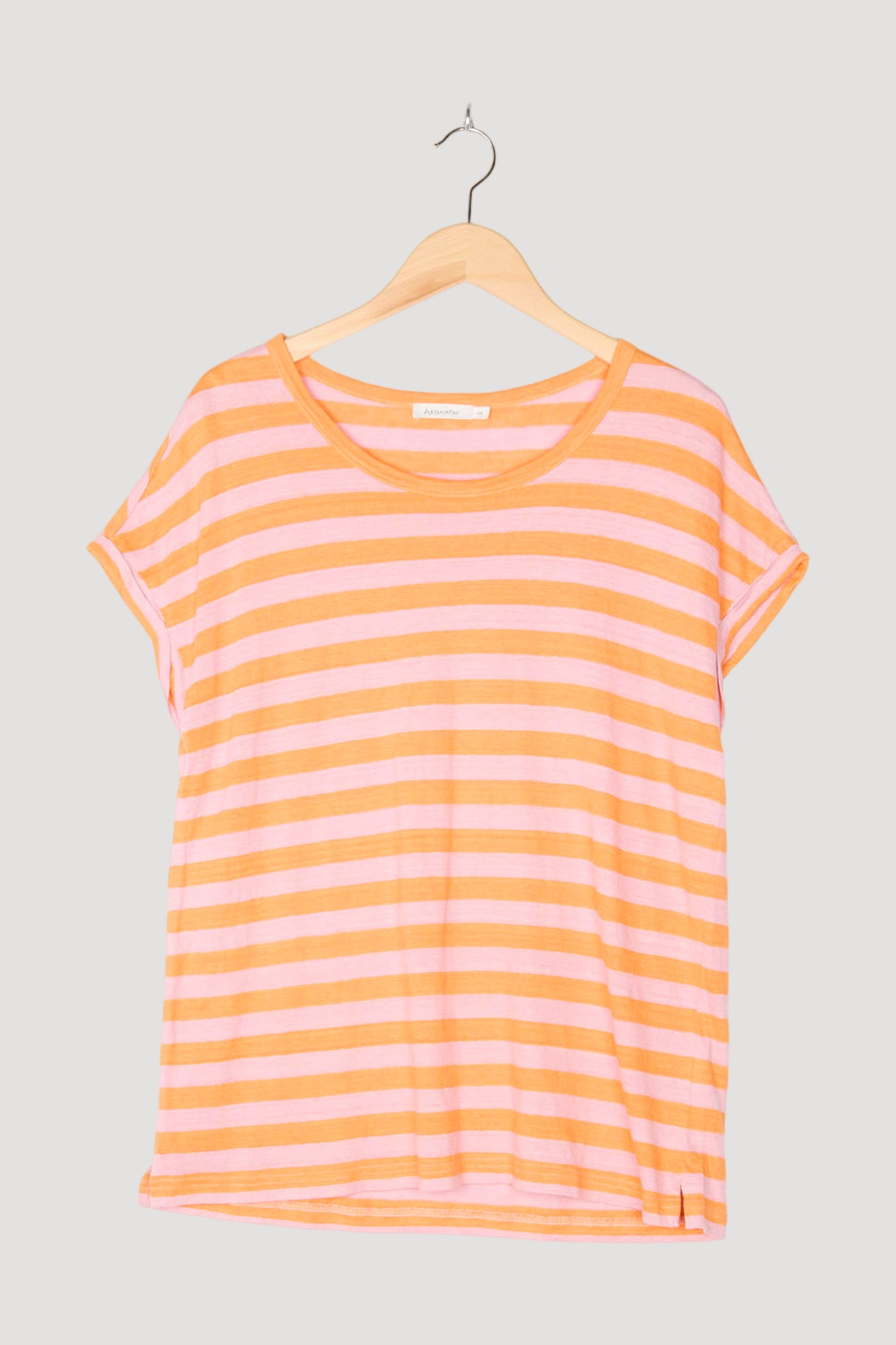 Secondhand Leinen Shirt Streifen Regular 