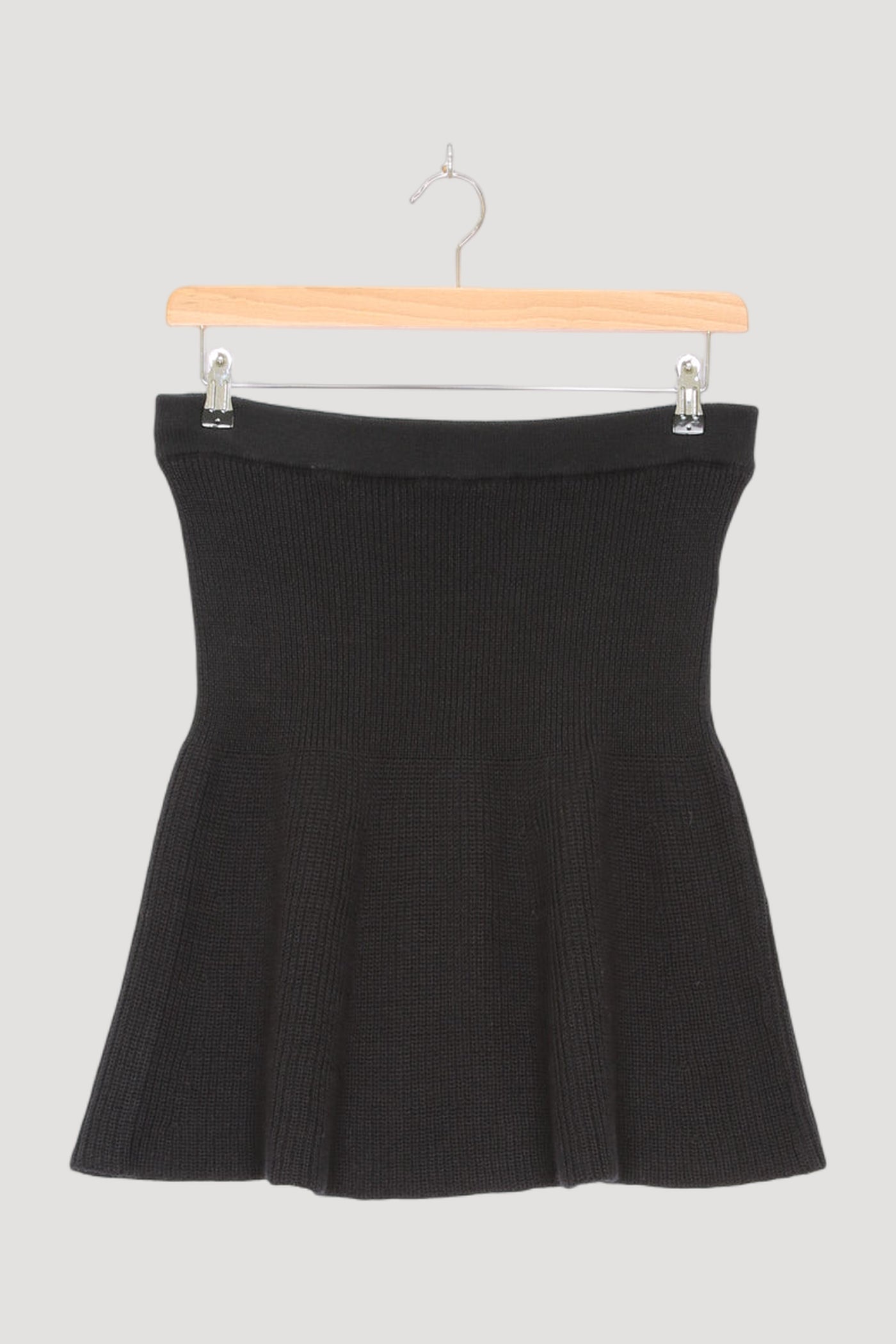 Secondhand Strickrock aus Bio-Baumwolle und Bio-Schurwolle