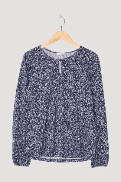 Secondhand Blusen-Shirt aus reiner Bio-Baumwolle