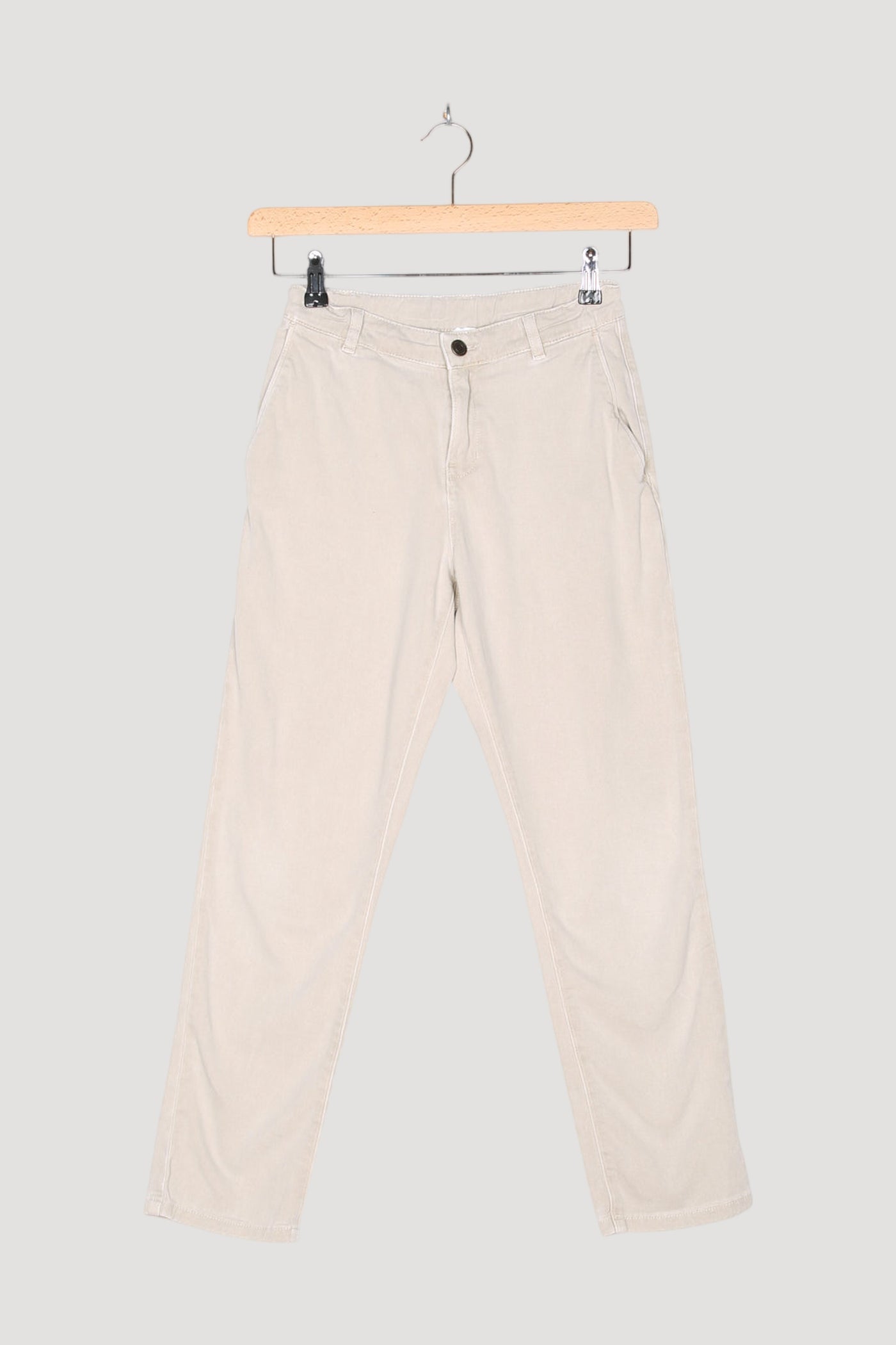 Secondhand Chino mineralgefärbt aus reiner Bio-Baumwolle