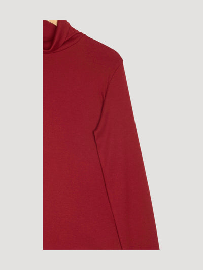 Secondhand Soft Rib Rollkragen Shirt Fitted aus Bio-Baumwolle und TENCEL™ Modal