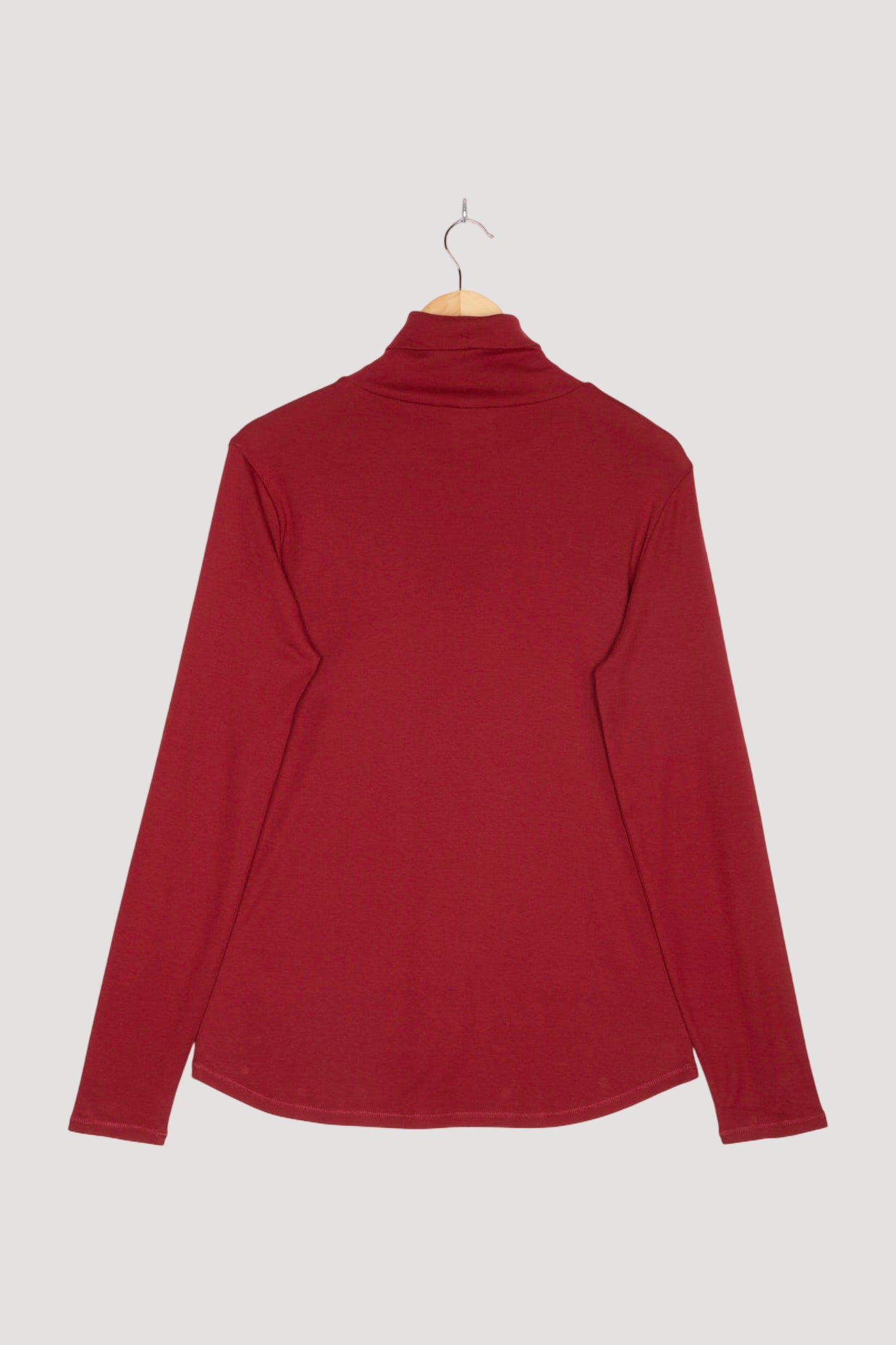Secondhand Soft Rib Rollkragen Shirt Fitted aus Bio-Baumwolle und TENCEL™ Modal