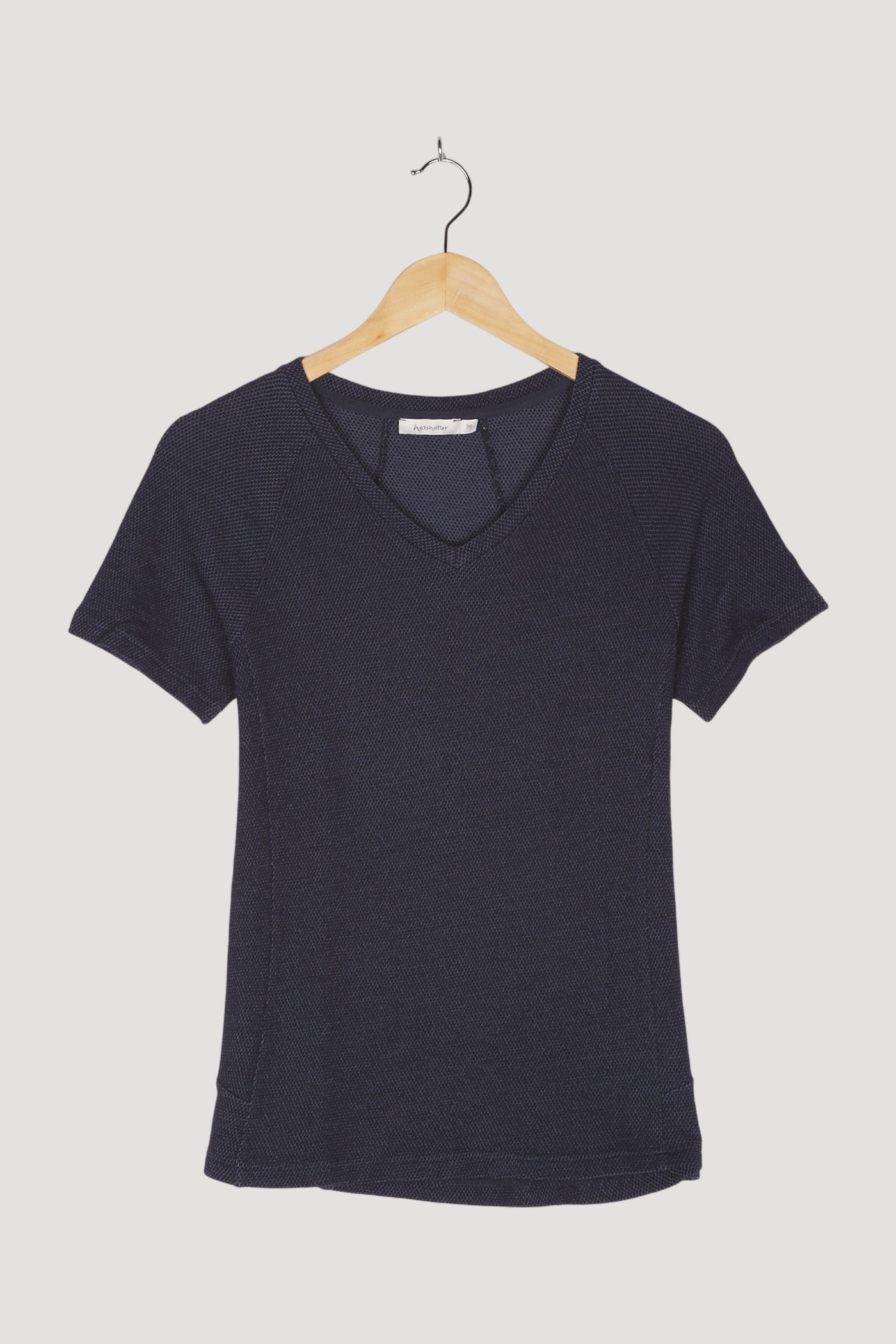Secondhand Funktionsshirt aus Bio-Merinowolle mit Bio-Baumwolle