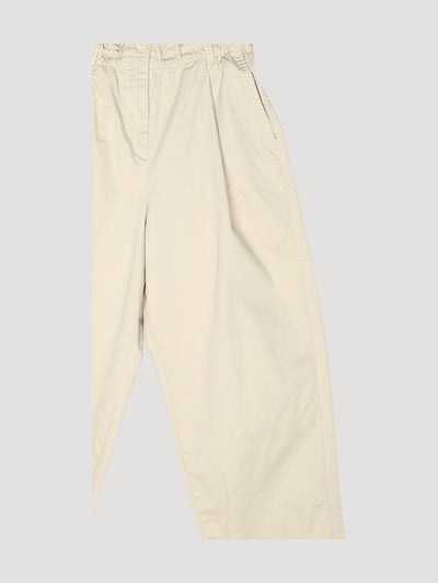 Secondhand Paperbag-Hose aus Bio-Baumwolle