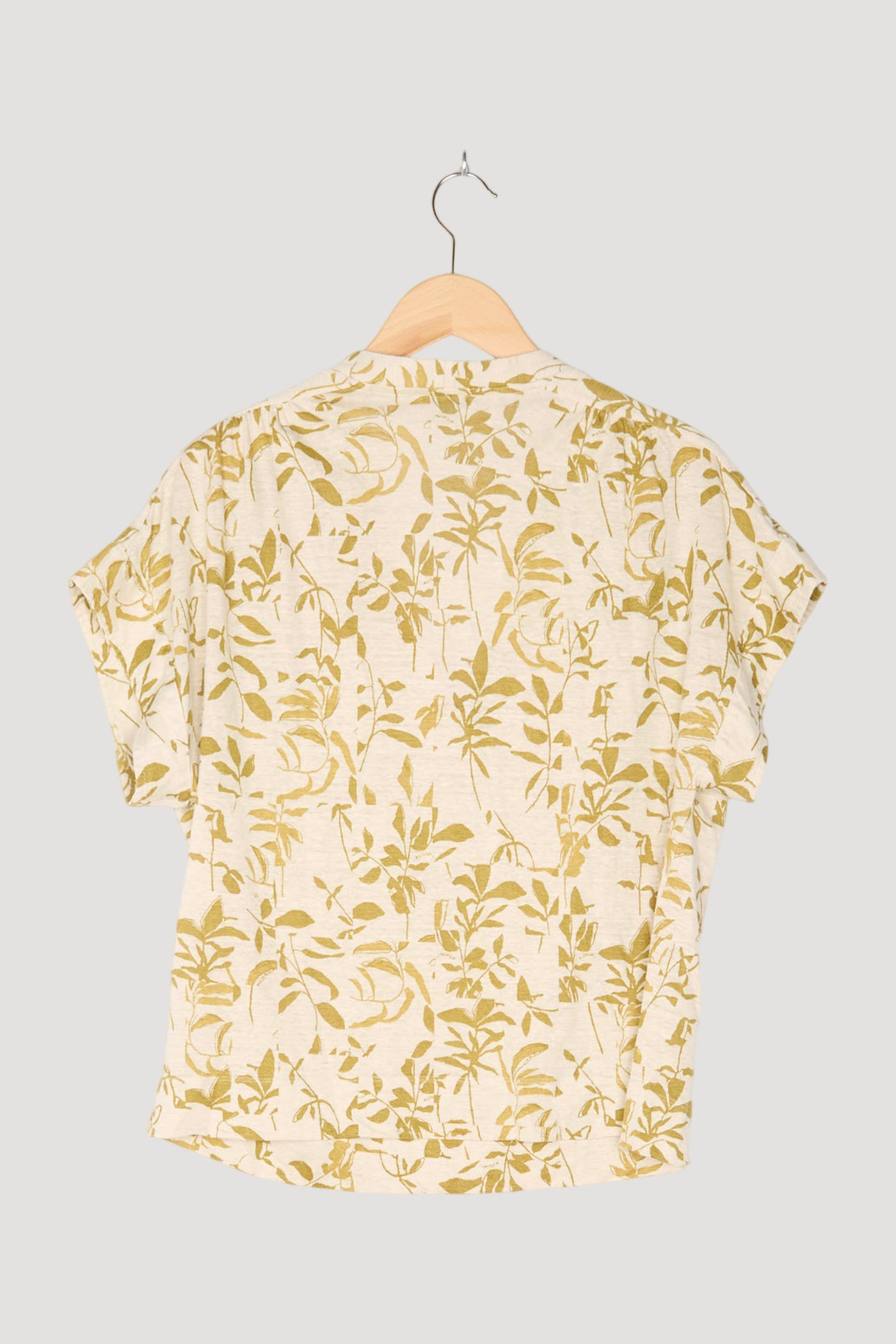 Secondhand Blusenshirt aus reinem Hanf