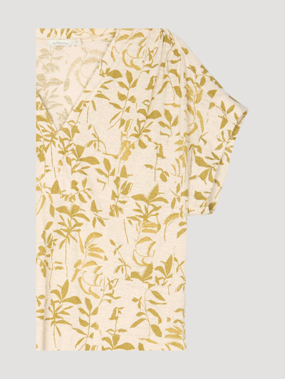 Secondhand Blusenshirt aus reinem Hanf