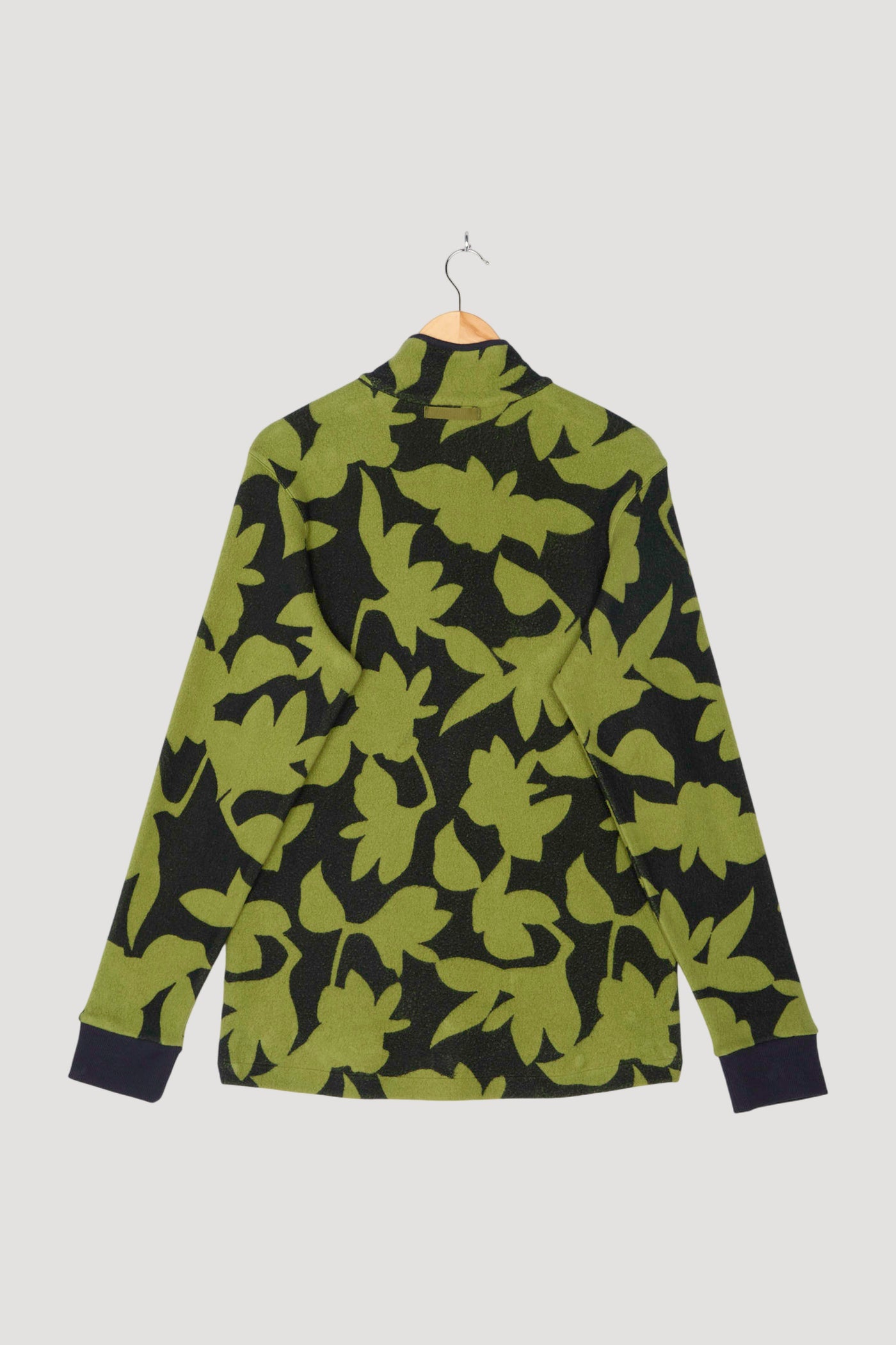 Secondhand Fleece Troyer Relaxed aus reiner Bio-Baumwolle