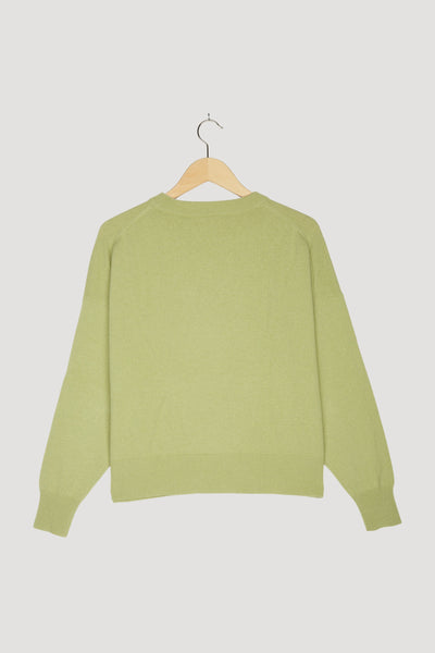 Secondhand Pullover aus Bio-Schurwolle mit Kaschmir