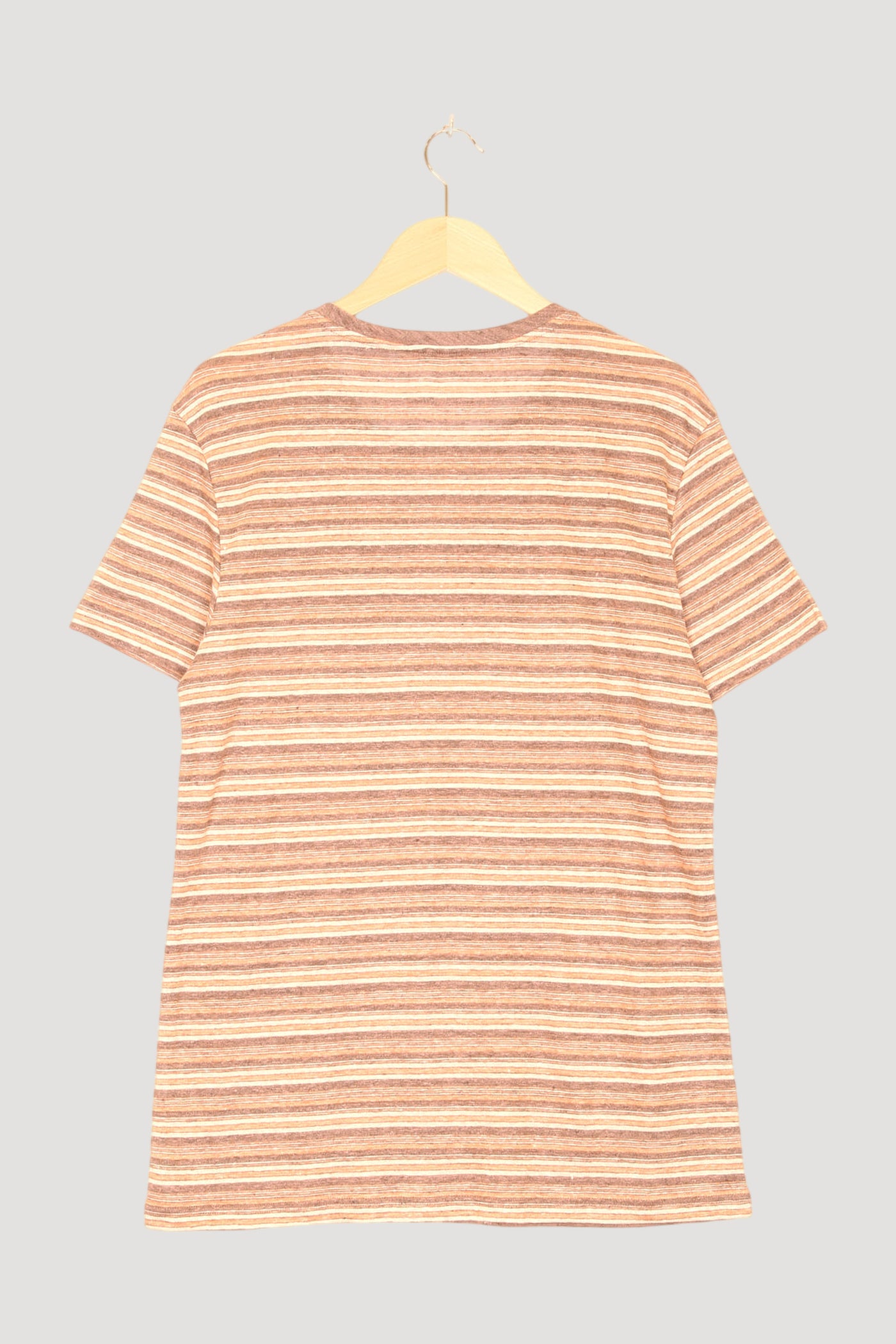 Secondhand Streifen-Shirt aus reinem Leinen
