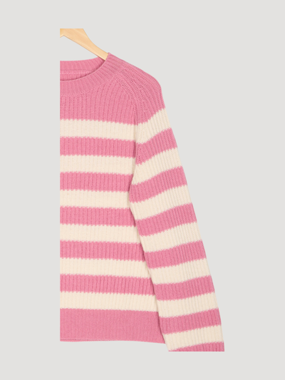 Secondhand Pullover Streifen Relaxed mit Bio-Merinowolle
