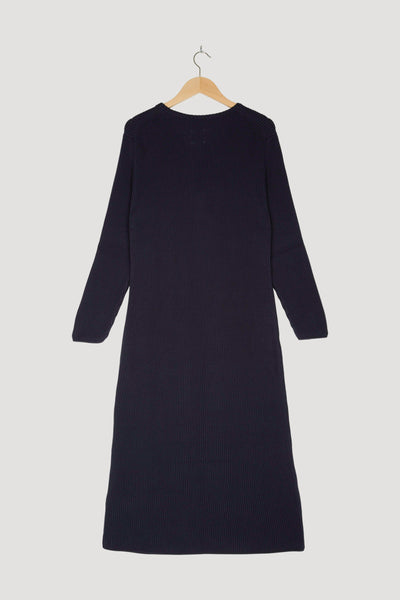 Secondhand Strickkleid Midi Regular aus reiner Bio-Baumwolle