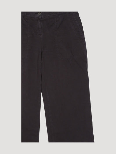 Secondhand Hose aus Bio-Baumwolle mit Leinen