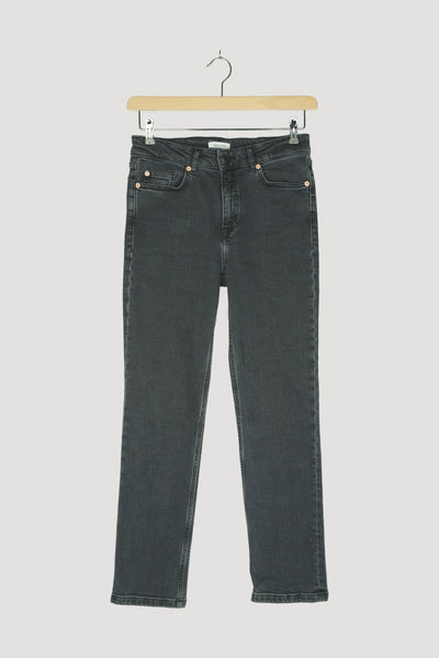 Secondhand Coreva™ Jeans Bea High Rise Straight Cropped aus Bio-Denim