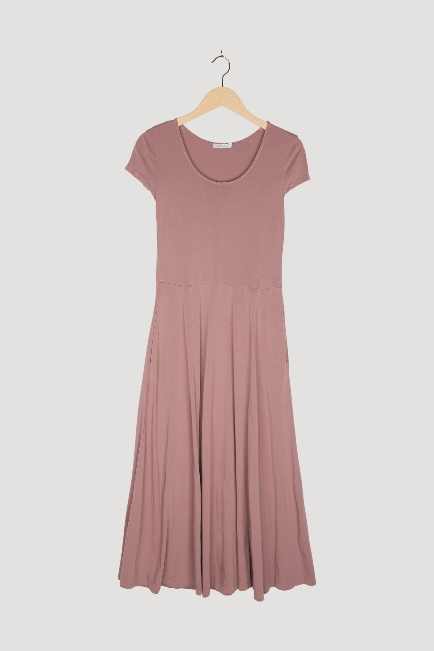 Secondhand Jersey-Kleid aus reiner Bio-Pima-Baumwolle