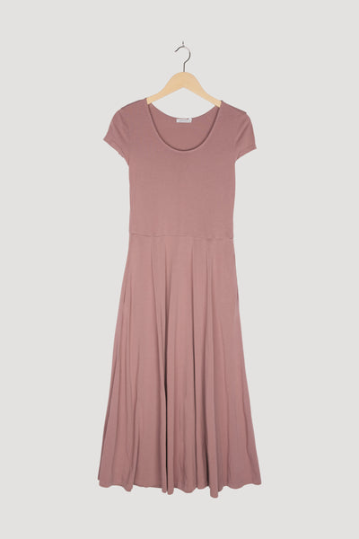 Secondhand Jersey-Kleid aus reiner Bio-Pima-Baumwolle