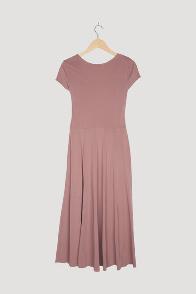 Secondhand Jersey-Kleid aus reiner Bio-Pima-Baumwolle