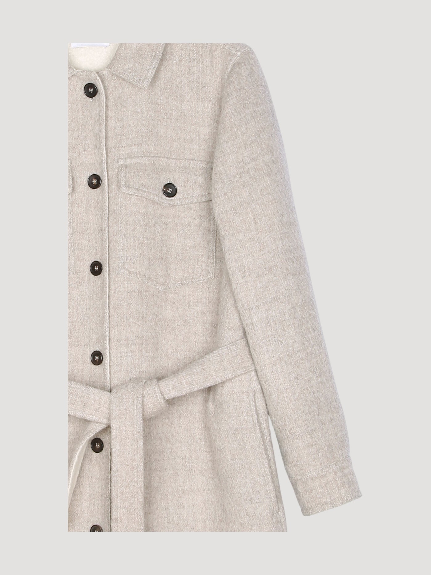 Secondhand Limited by Nature Mantel aus Schurwolle mit Alpaka