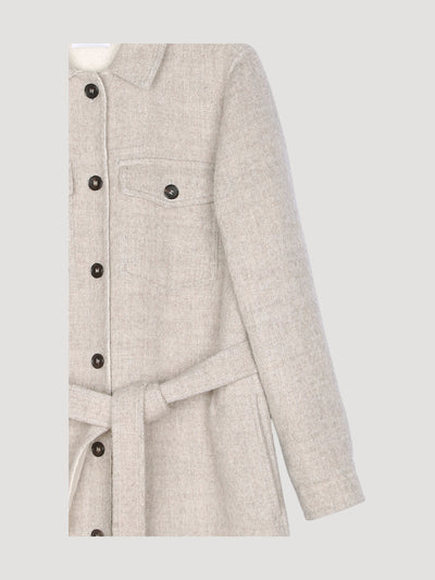 Secondhand Limited by Nature Mantel aus Schurwolle mit Alpaka