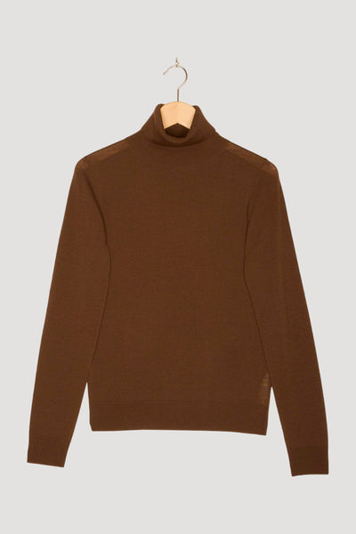 Secondhand Pullover Rollkragen Regular aus Bio-Merinowolle