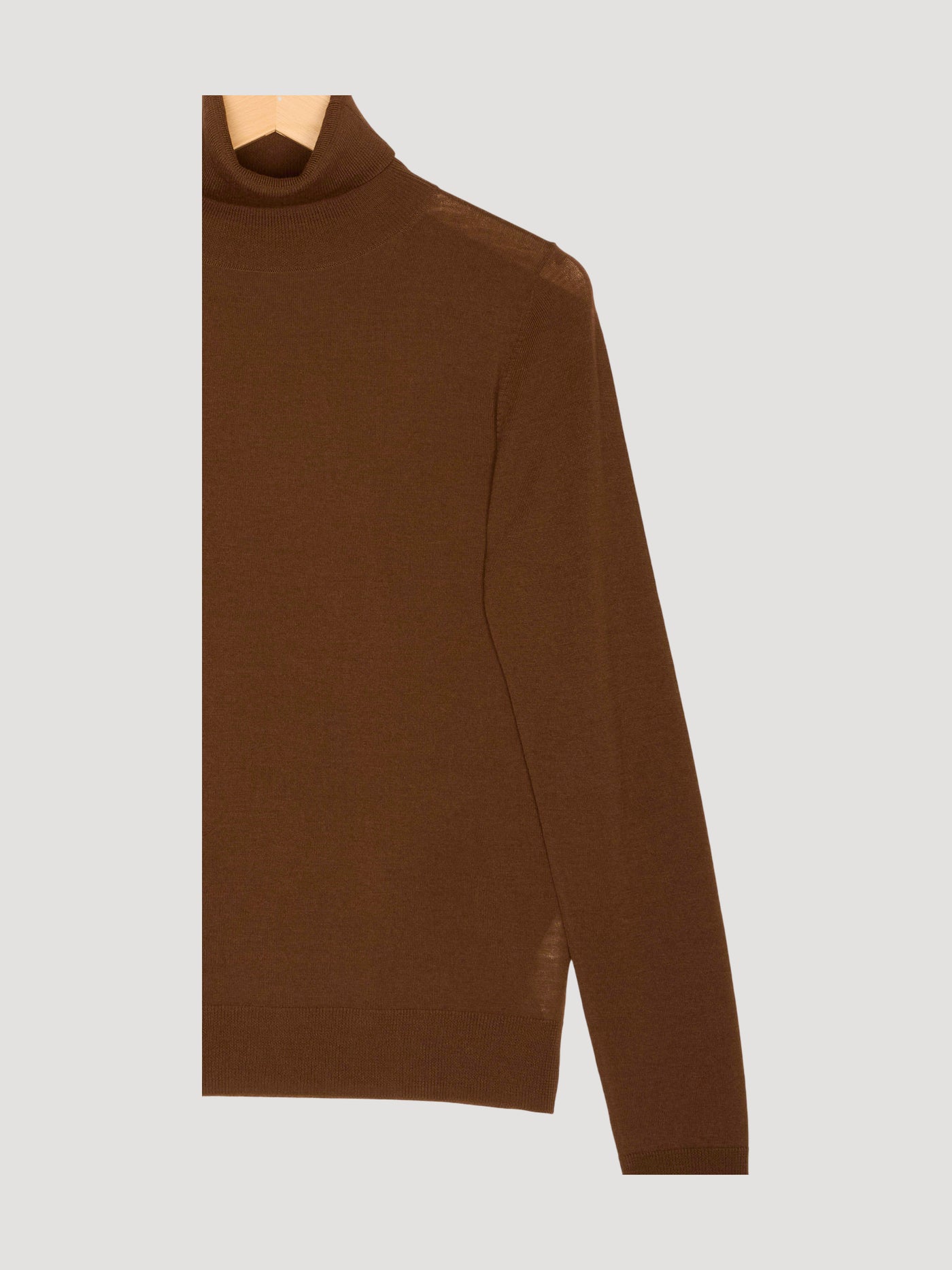 Secondhand Pullover Rollkragen Regular aus Bio-Merinowolle
