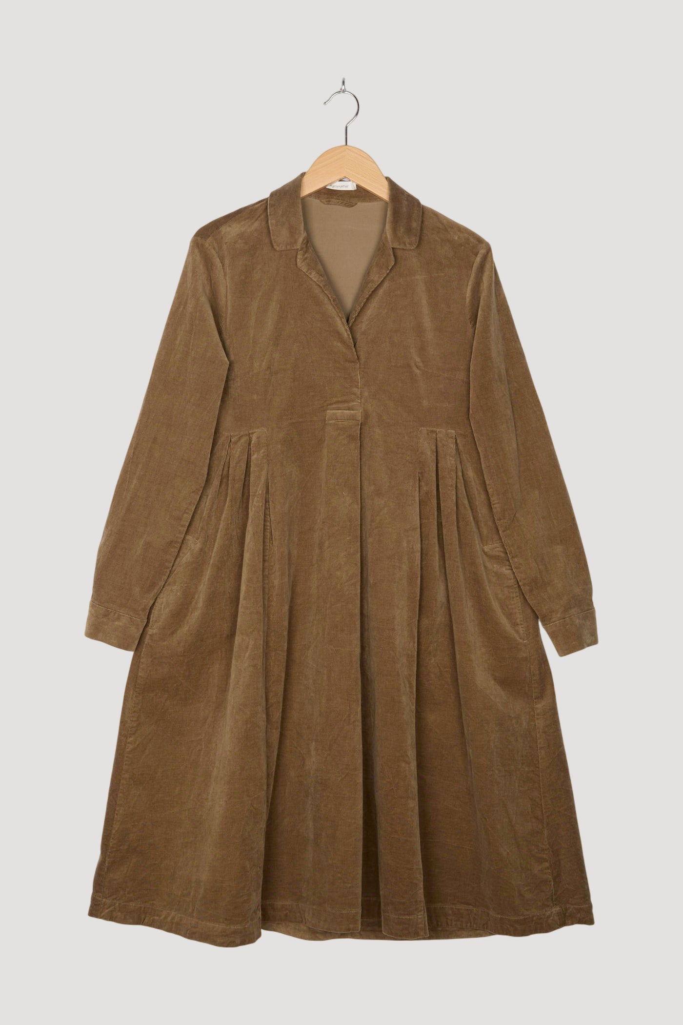 Secondhand Cord Kleid aus Bio-Baumwolle mit Hanf