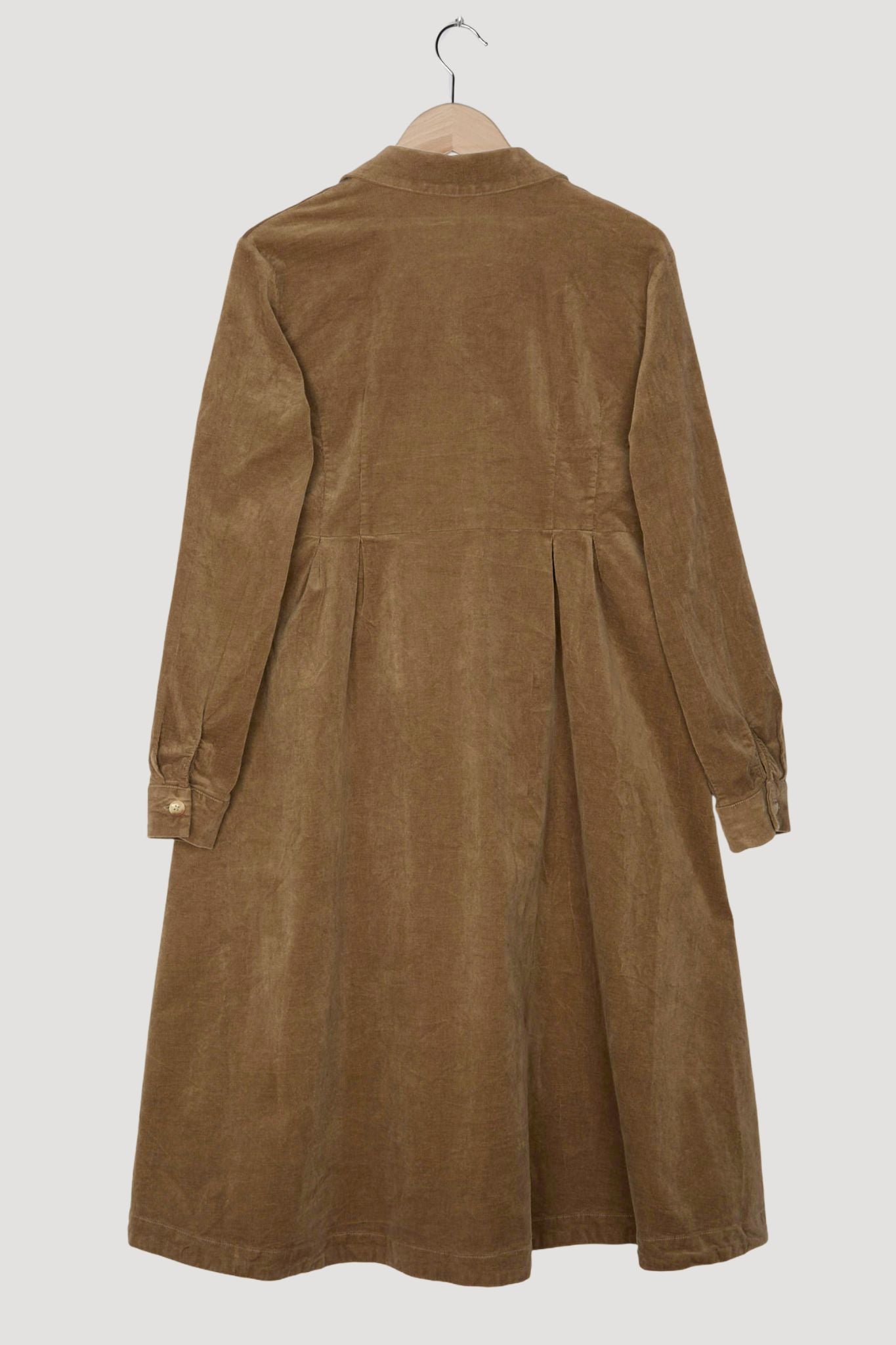 Secondhand Cord Kleid aus Bio-Baumwolle mit Hanf