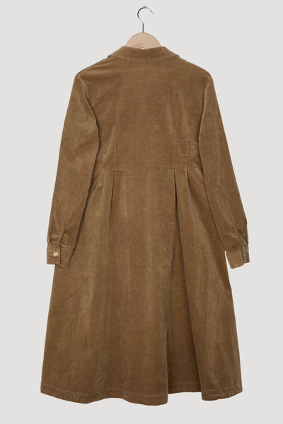 Secondhand Cord Kleid aus Bio-Baumwolle mit Hanf