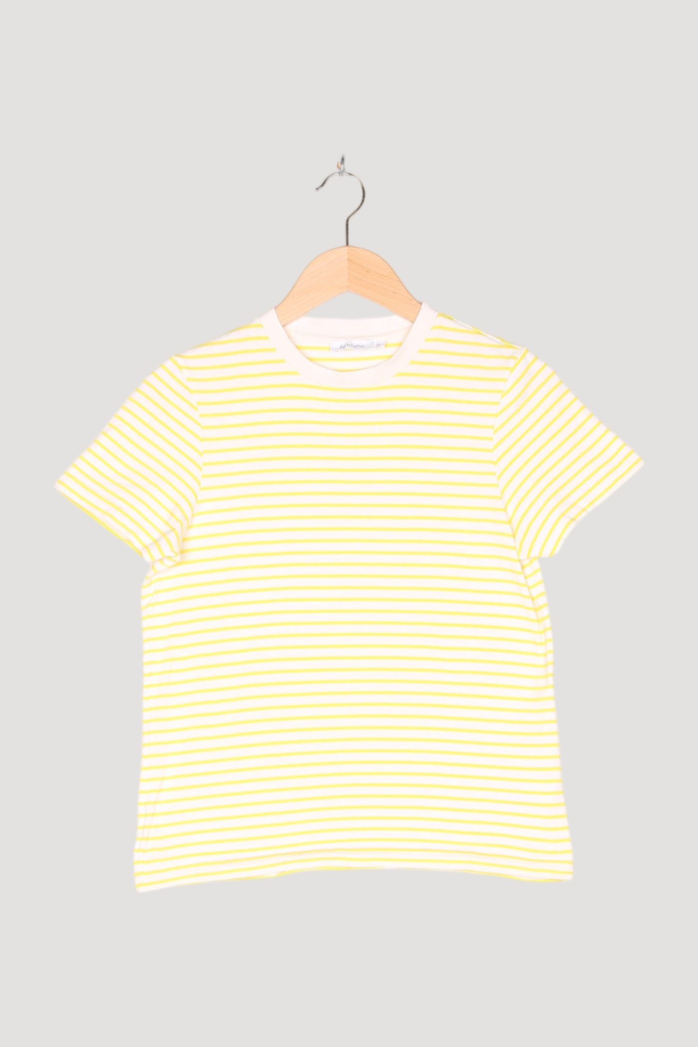 Secondhand Kurzarm-Ringelshirt aus reiner Bio-Baumwolle