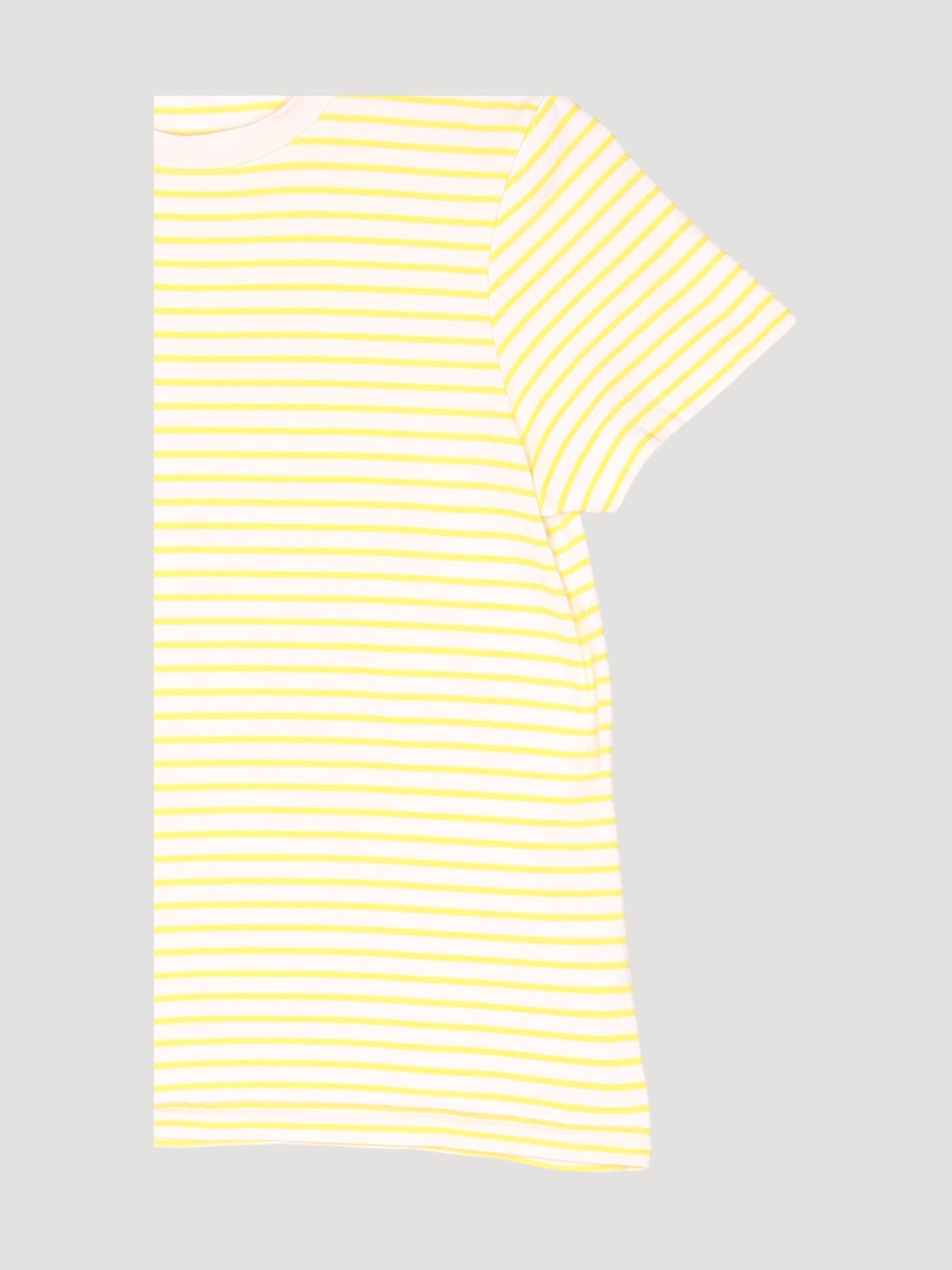 Secondhand Kurzarm-Ringelshirt aus reiner Bio-Baumwolle