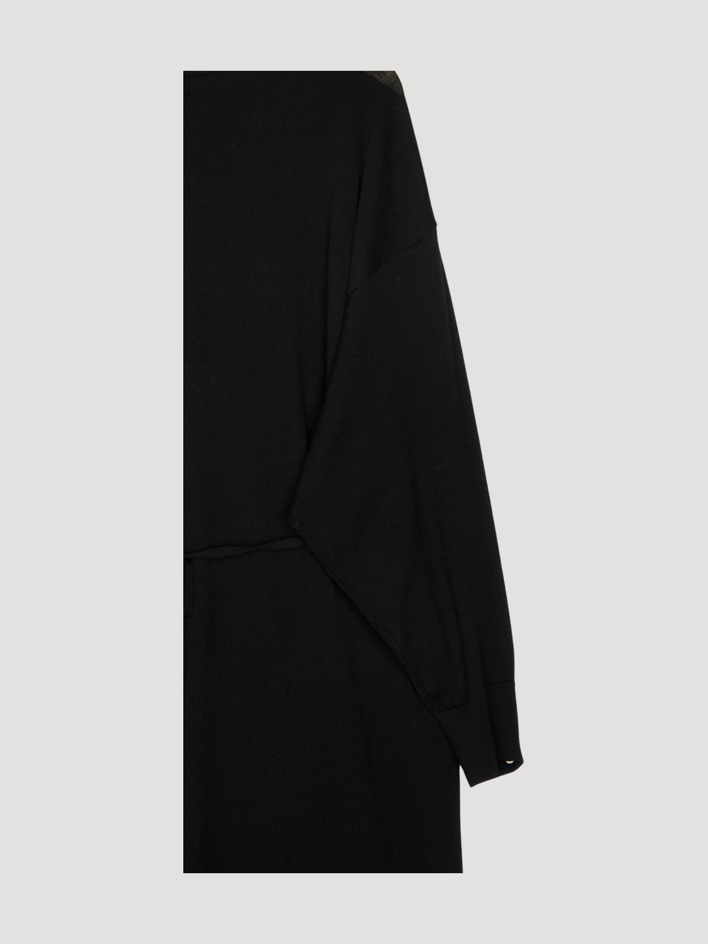 Secondhand Strickkleid Oversize aus reiner Merinowolle