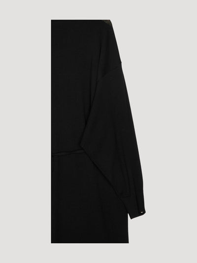 Secondhand Strickkleid Oversize aus reiner Merinowolle