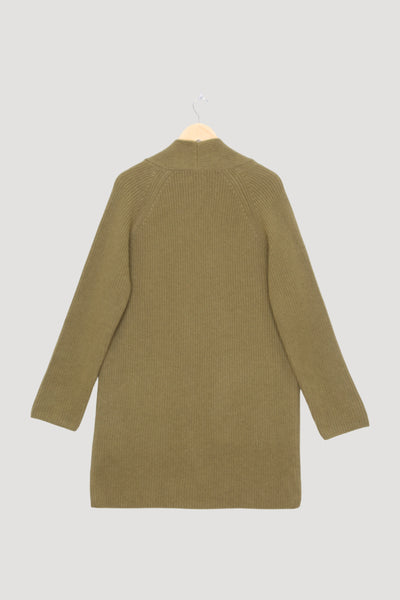 Secondhand Strickjacke Relaxed aus Bio-Merinowolle und Bio-Baumwolle