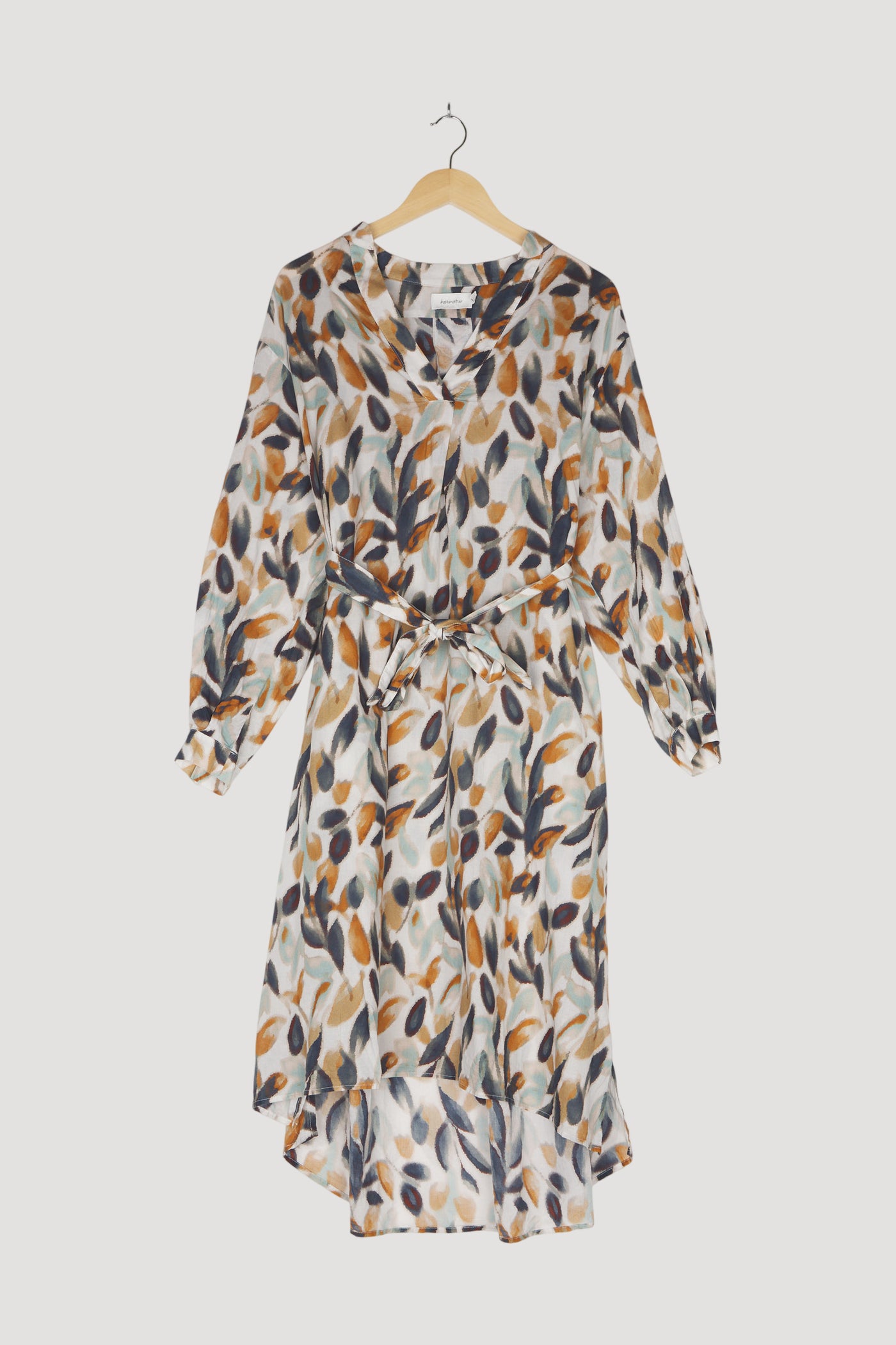 Secondhand Midikleid aus reiner Bio-Baumwolle