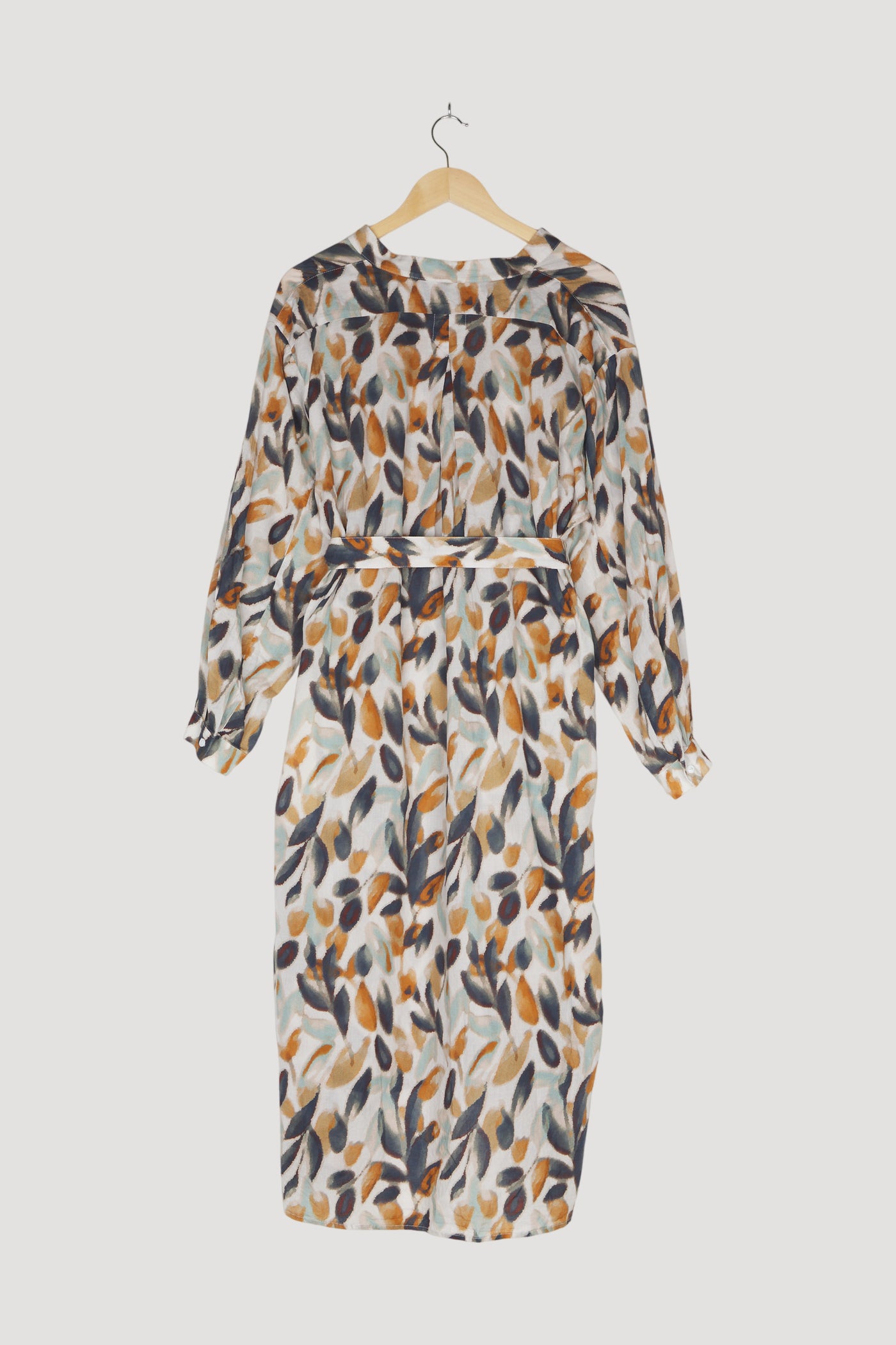 Secondhand Midikleid aus reiner Bio-Baumwolle