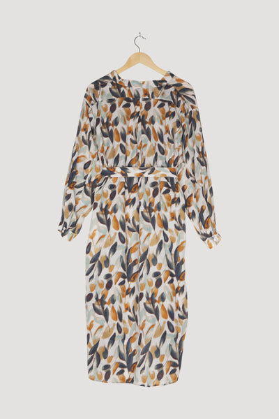 Secondhand Midikleid aus reiner Bio-Baumwolle