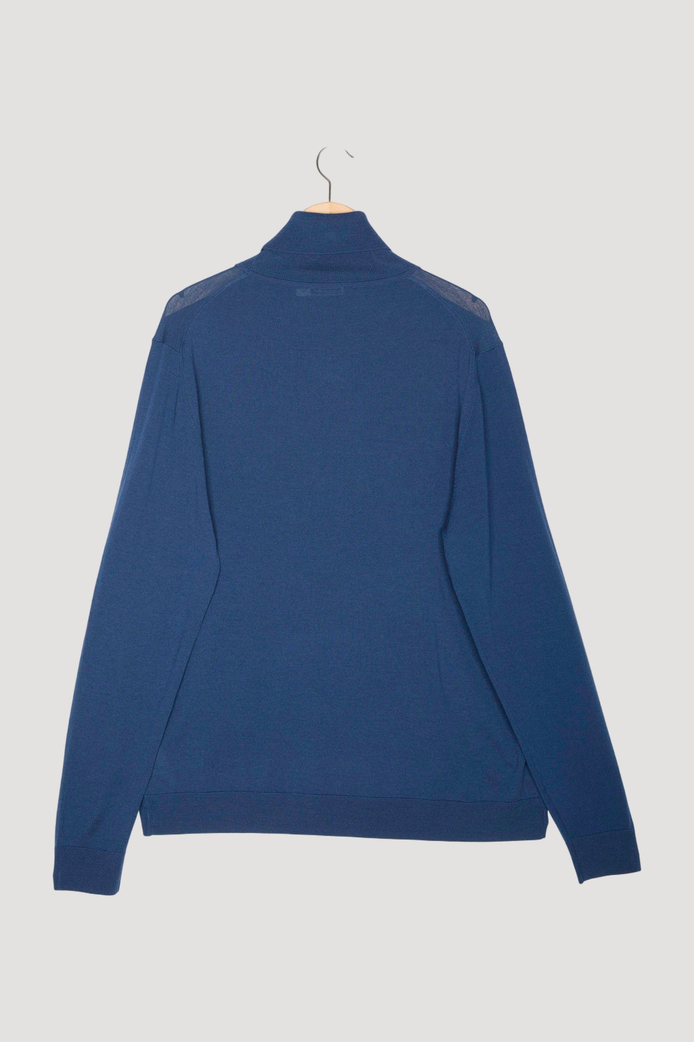 Secondhand Rollkragen Pullover Regular aus reiner Bio-Merinowolle