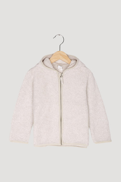 Secondhand Fleece Jacke aus reiner Bio-Baumwolle