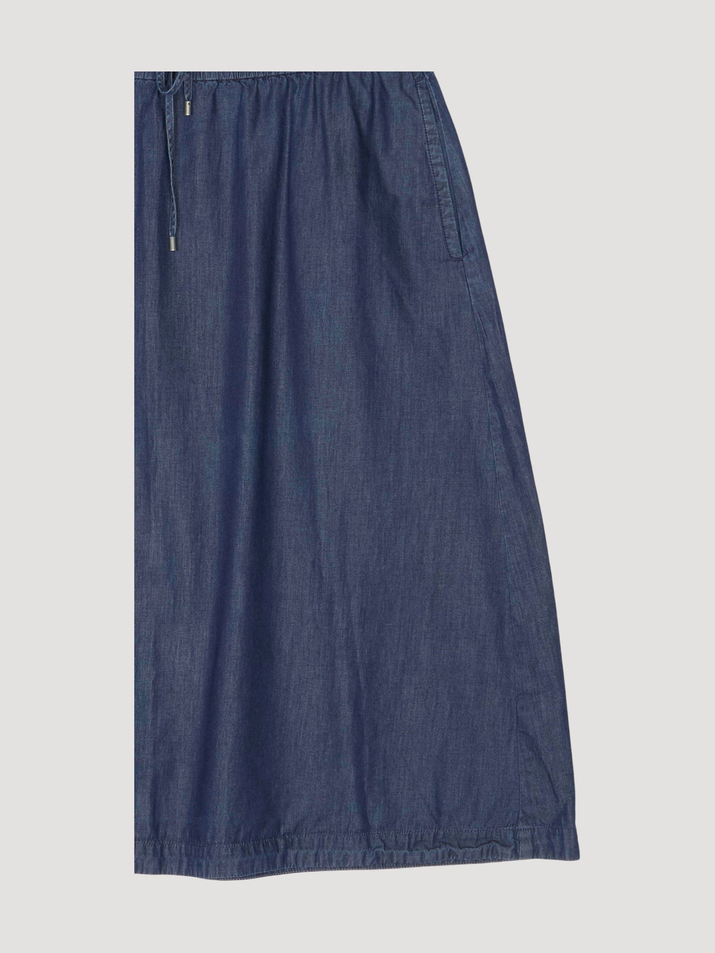 Secondhand Jeansrock aus reinem Bio-Denim