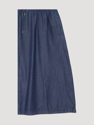 Secondhand Jeansrock aus reinem Bio-Denim