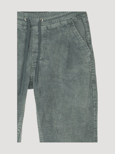Secondhand Cordhose aus Baumwolle mit Hanf